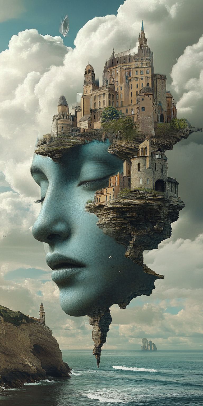 Fond d'écran surrealisme pour mobile 18