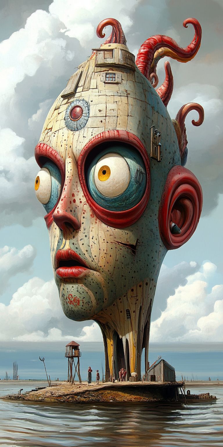 Fond d'écran surrealisme pour mobile 20