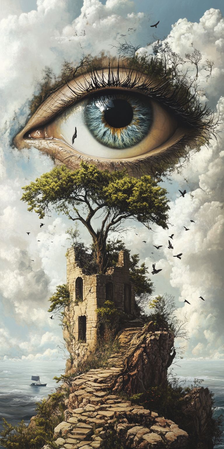 Fond d'écran surrealisme pour mobile 34