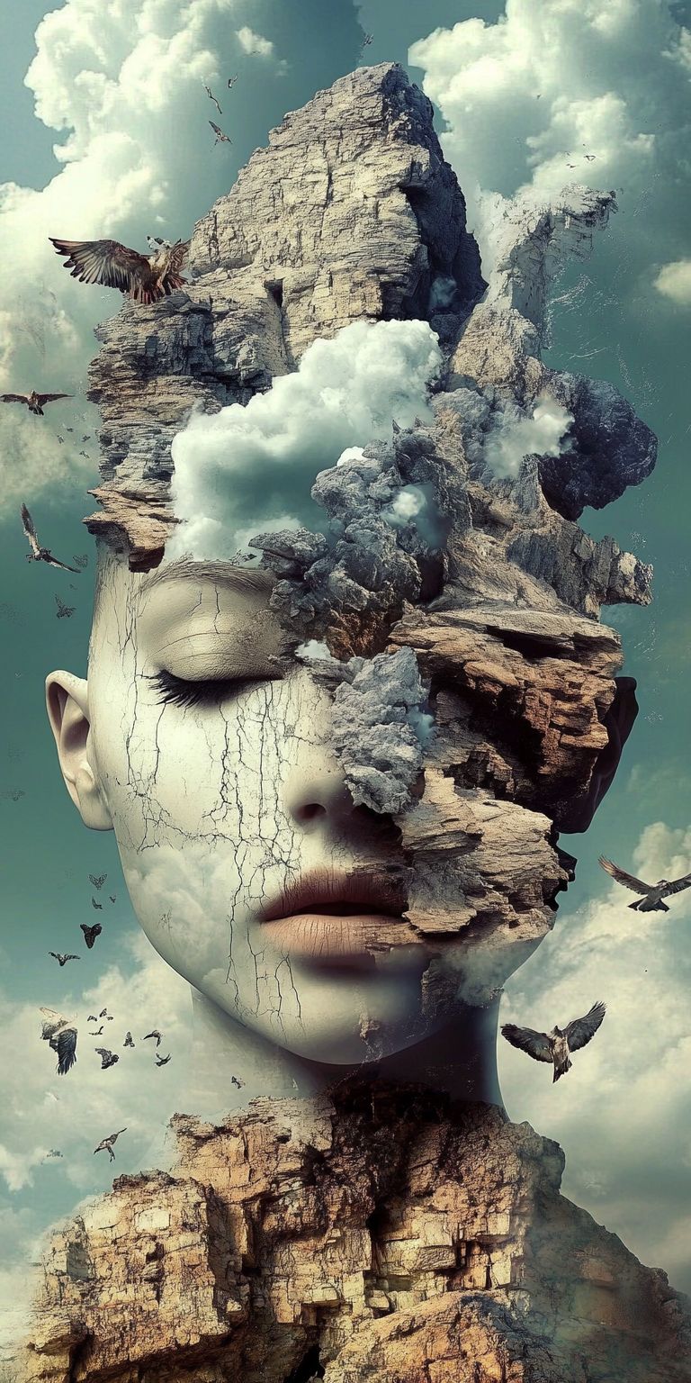 Fond d'écran surrealisme pour mobile 42