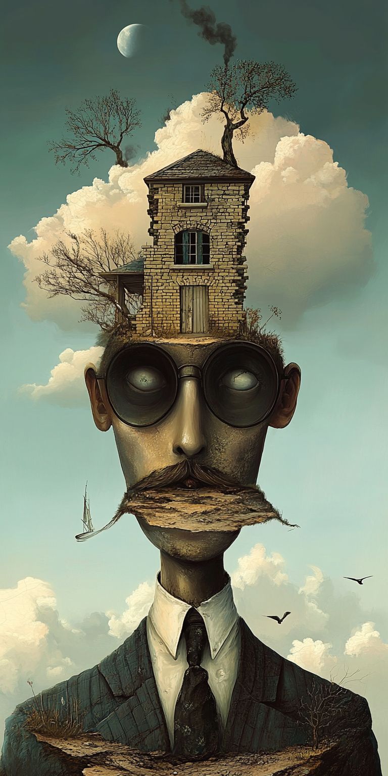 Fond d'écran surrealisme pour mobile 6