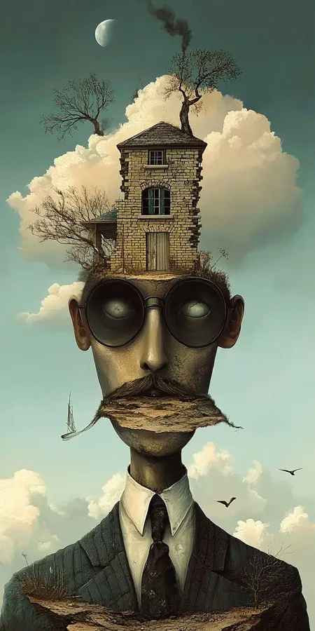 fond d ecran surrealisme pour mobile 6