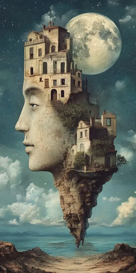 fond d ecran surrealisme pour mobile 8