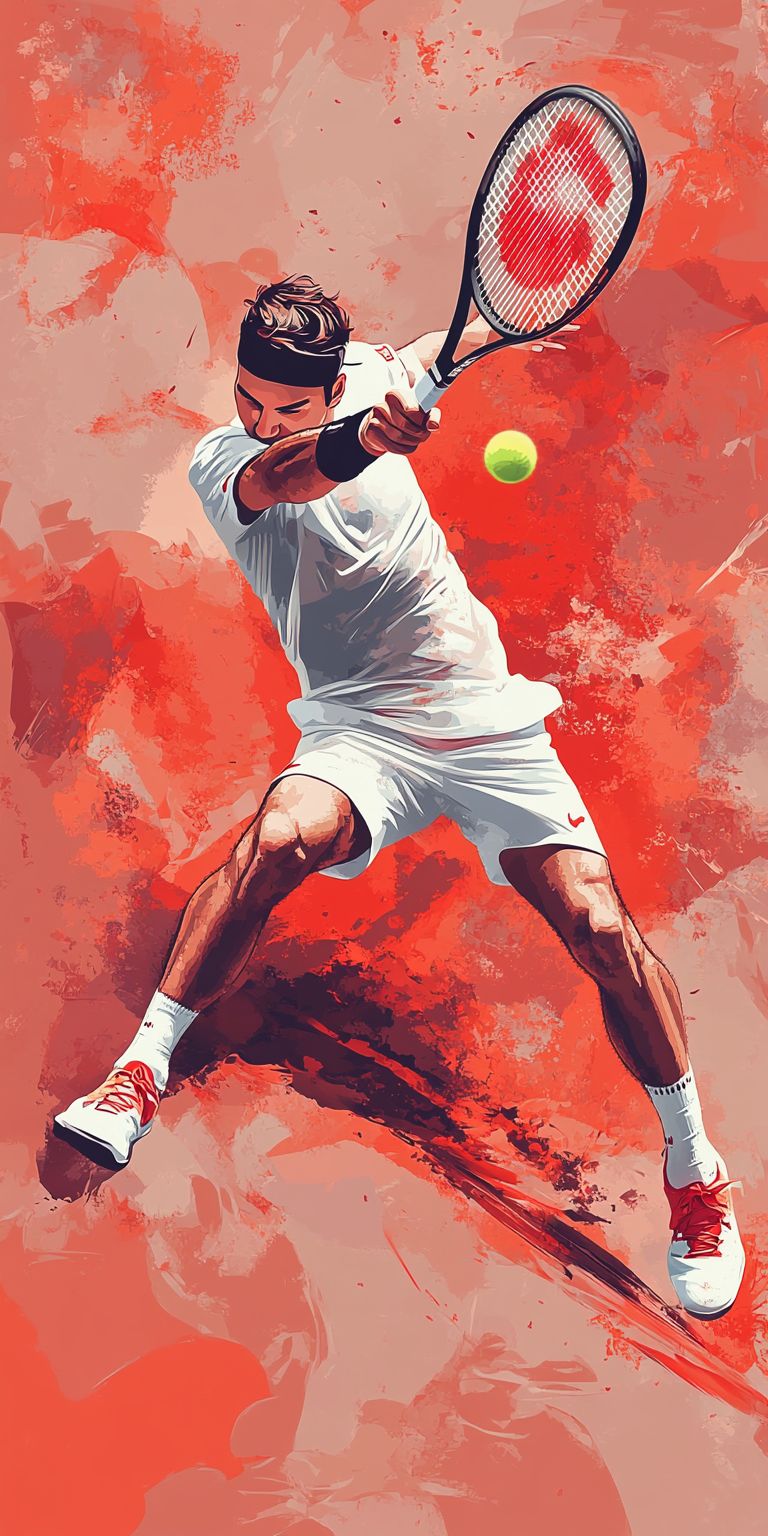 Fond d'écran tennis pour mobile 12