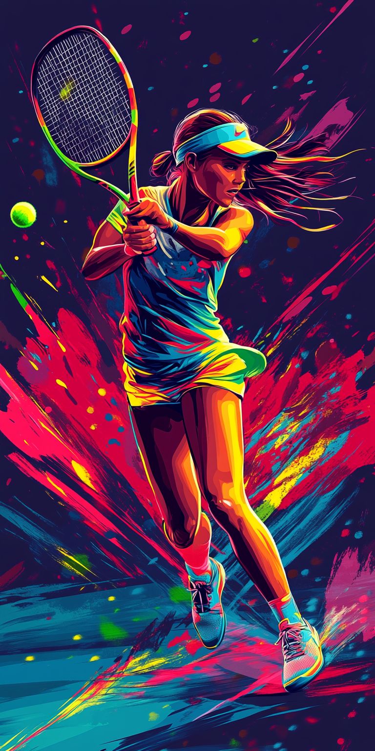 Fond d'écran tennis pour mobile 26