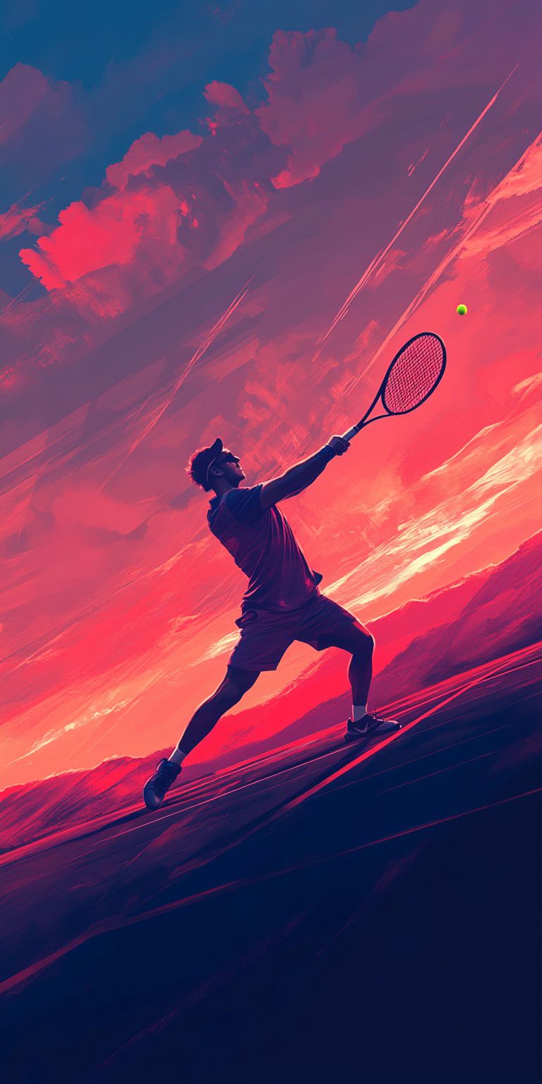 Fond d'écran tennis pour mobile 36