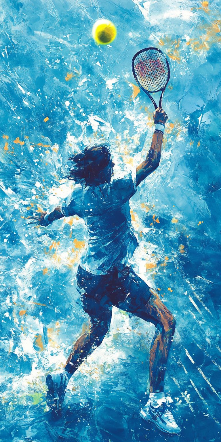 Fond d'écran tennis pour mobile 40