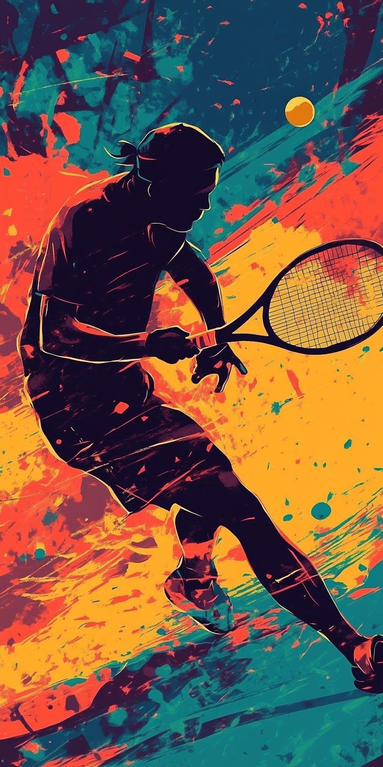 Fond d'écran tennis pour mobile 42