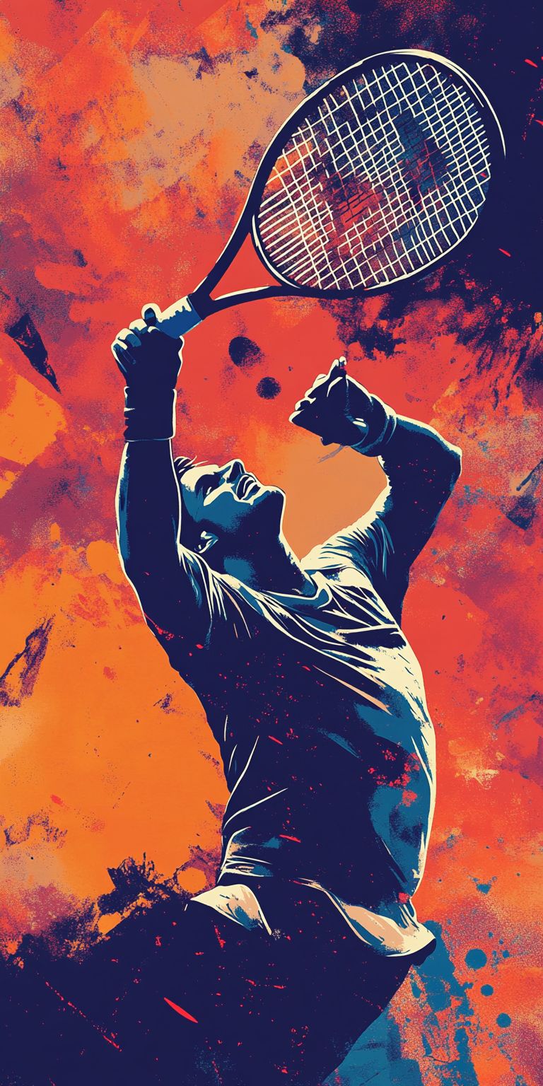 Fond d'écran tennis pour mobile 55