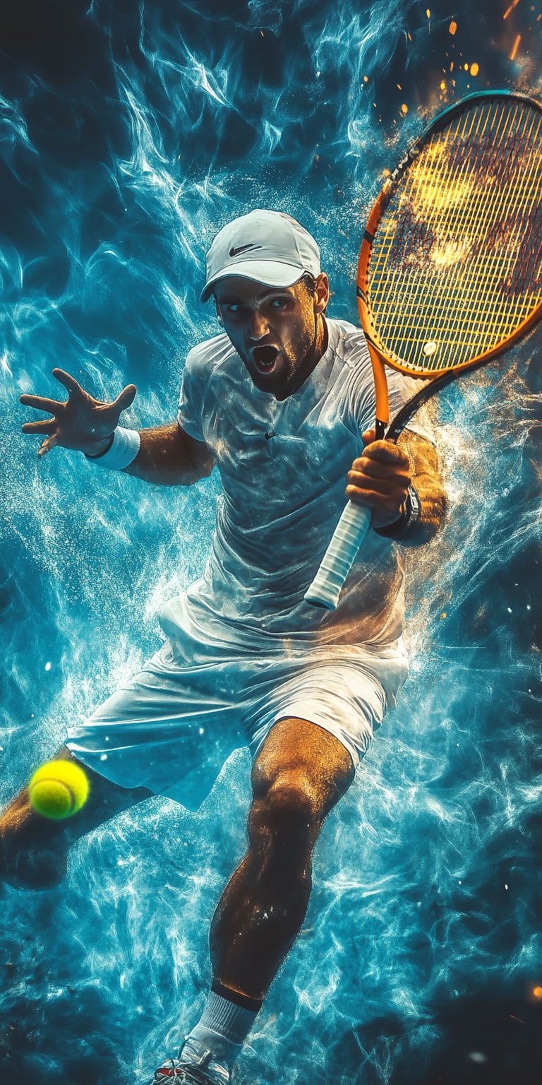 Fond d'écran tennis pour mobile 68