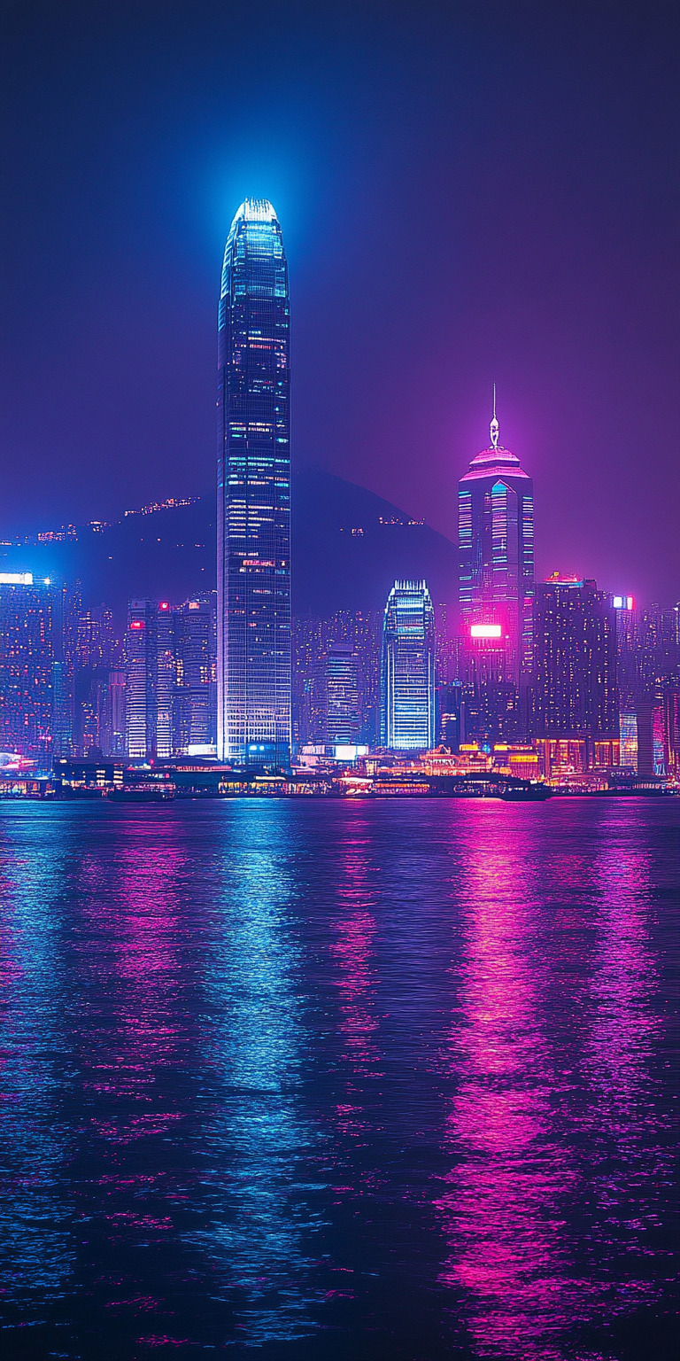 Fond d'écran ville pour mobile 1