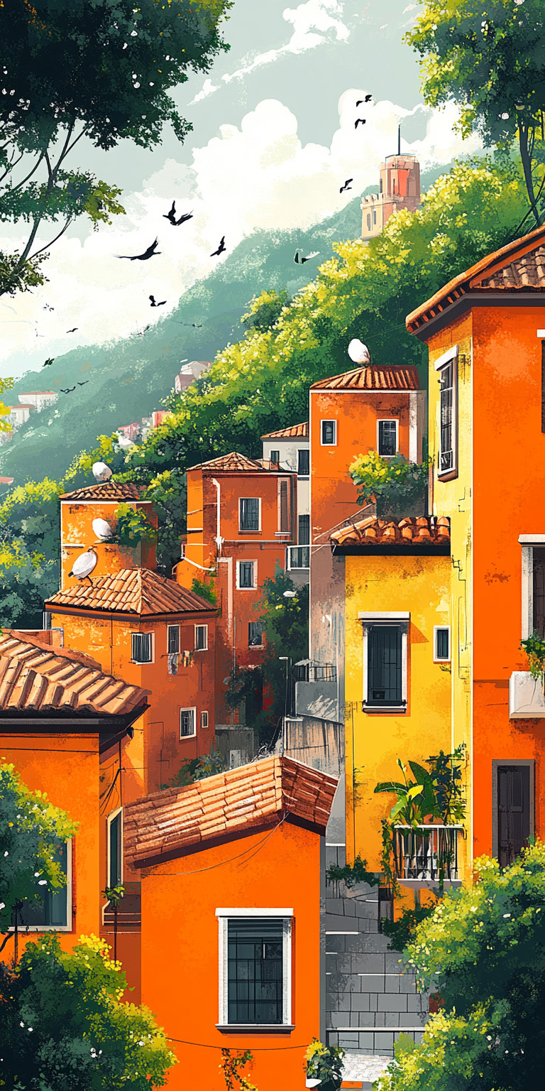 Fond d'écran ville pour mobile 25