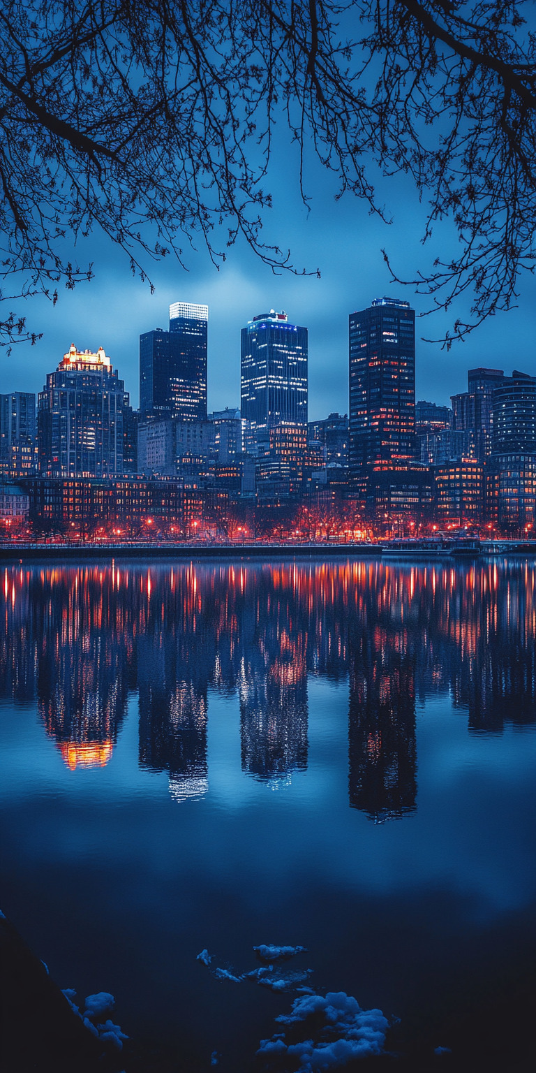 Fond d'écran ville pour mobile 27