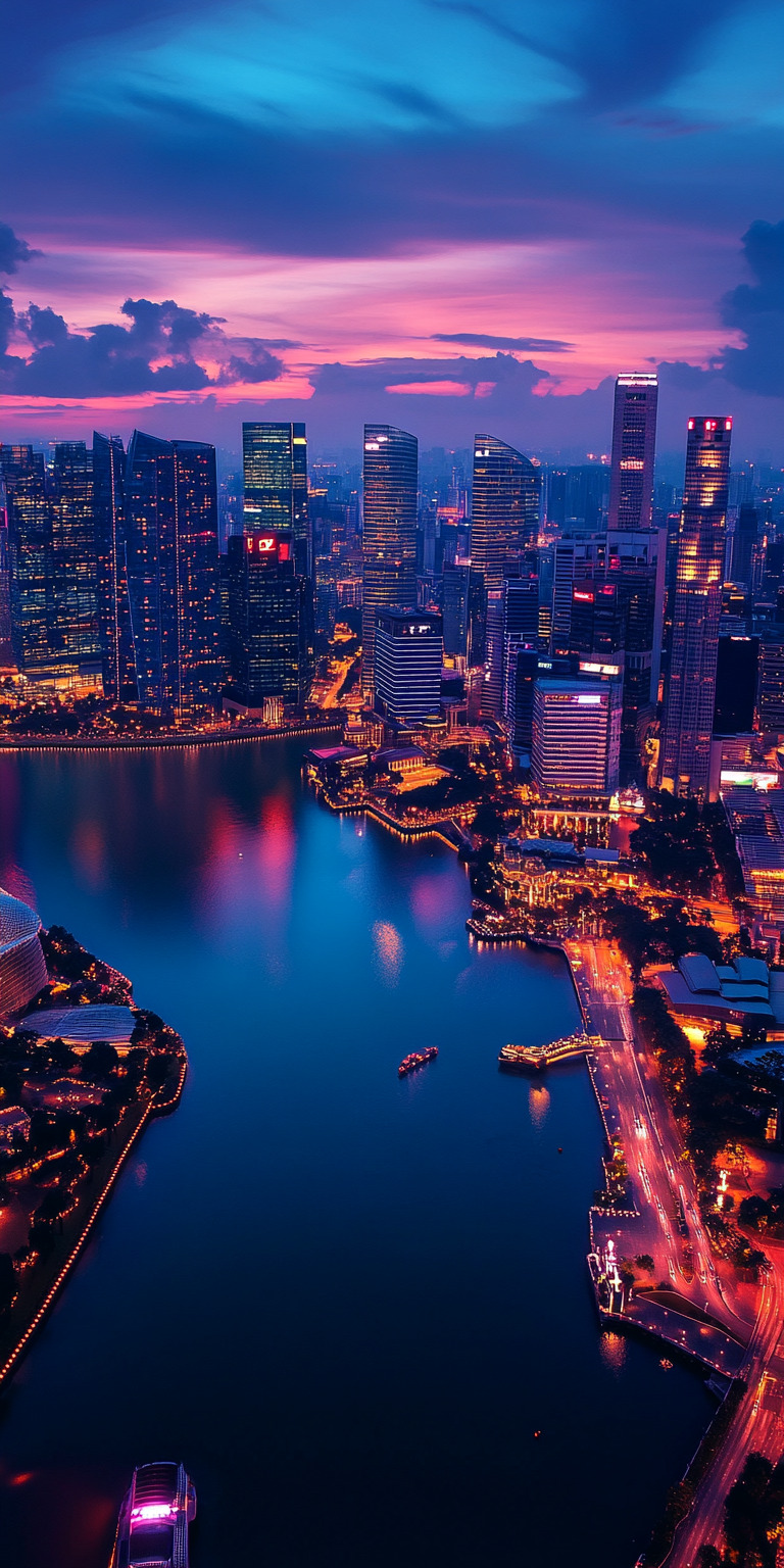 fond d ecran ville pour mobile 33