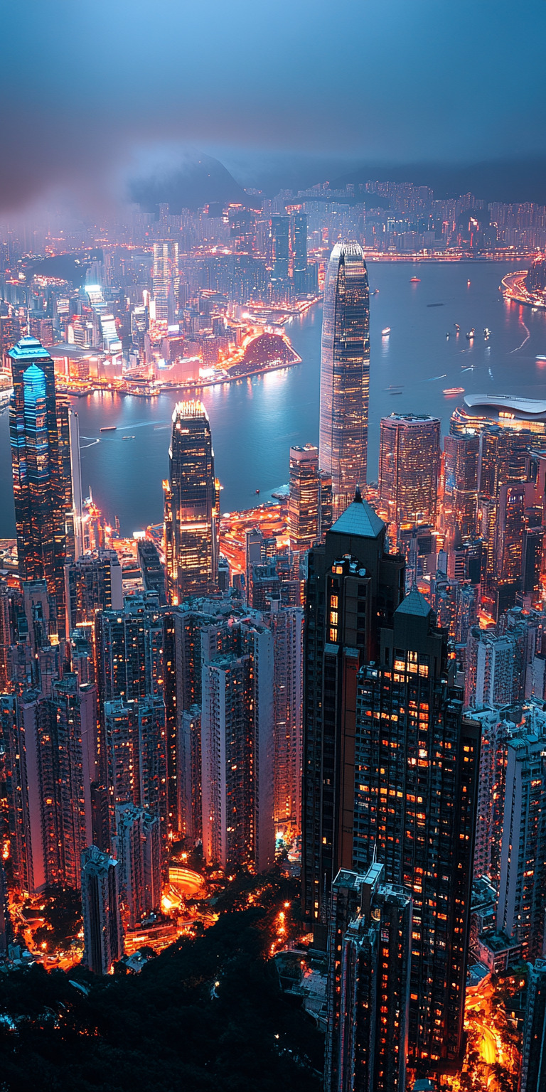 fond d ecran ville pour mobile 45