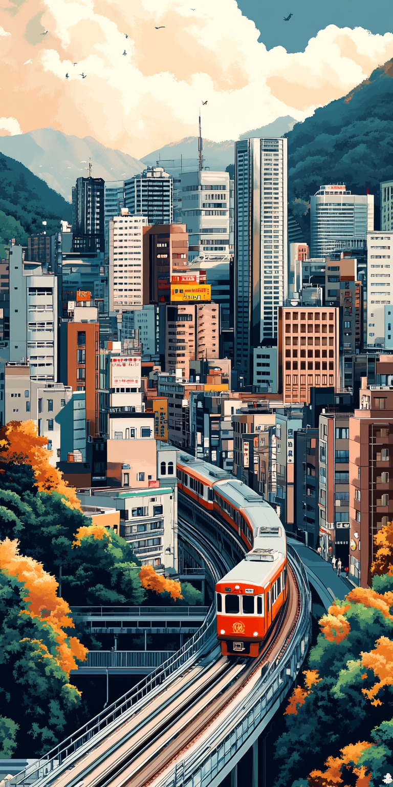 fond d ecran ville pour mobile 46