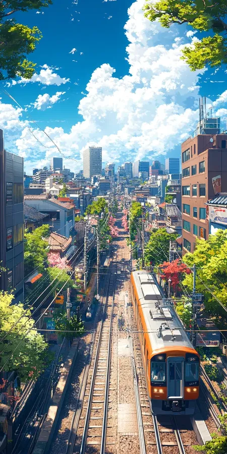 fond d ecran ville pour mobile 17