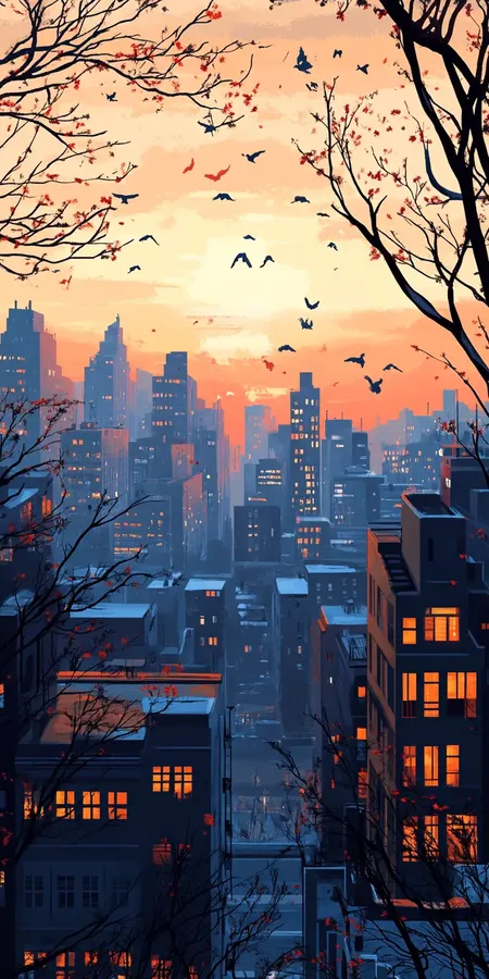 fond d ecran ville pour mobile 5