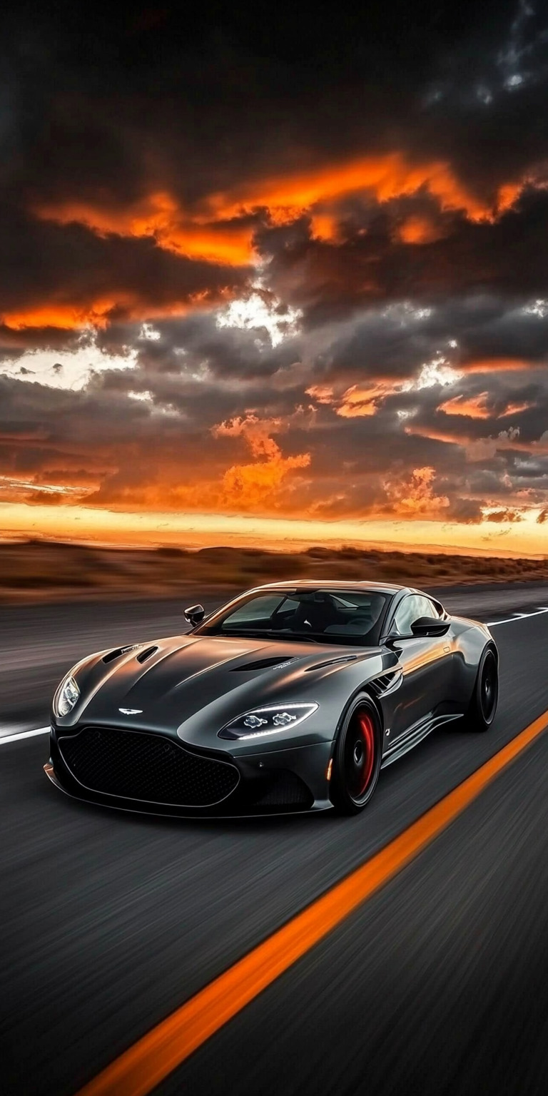 Fond d'écran voiture pour mobile 24 aston martin