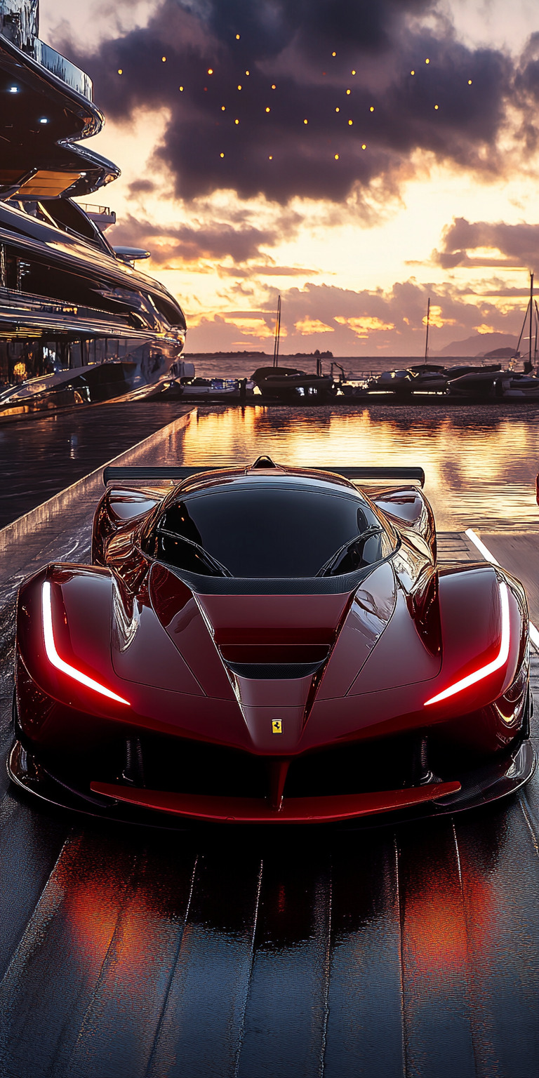 Fond d'écran voiture pour mobile 56 ferrari