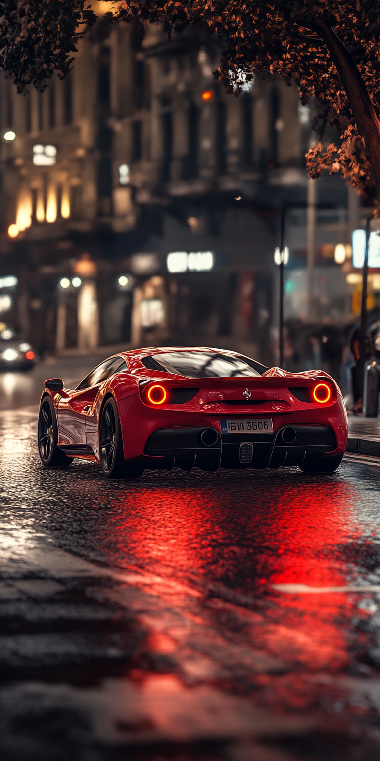 Fond d'écran voiture pour mobile 61 ferrari