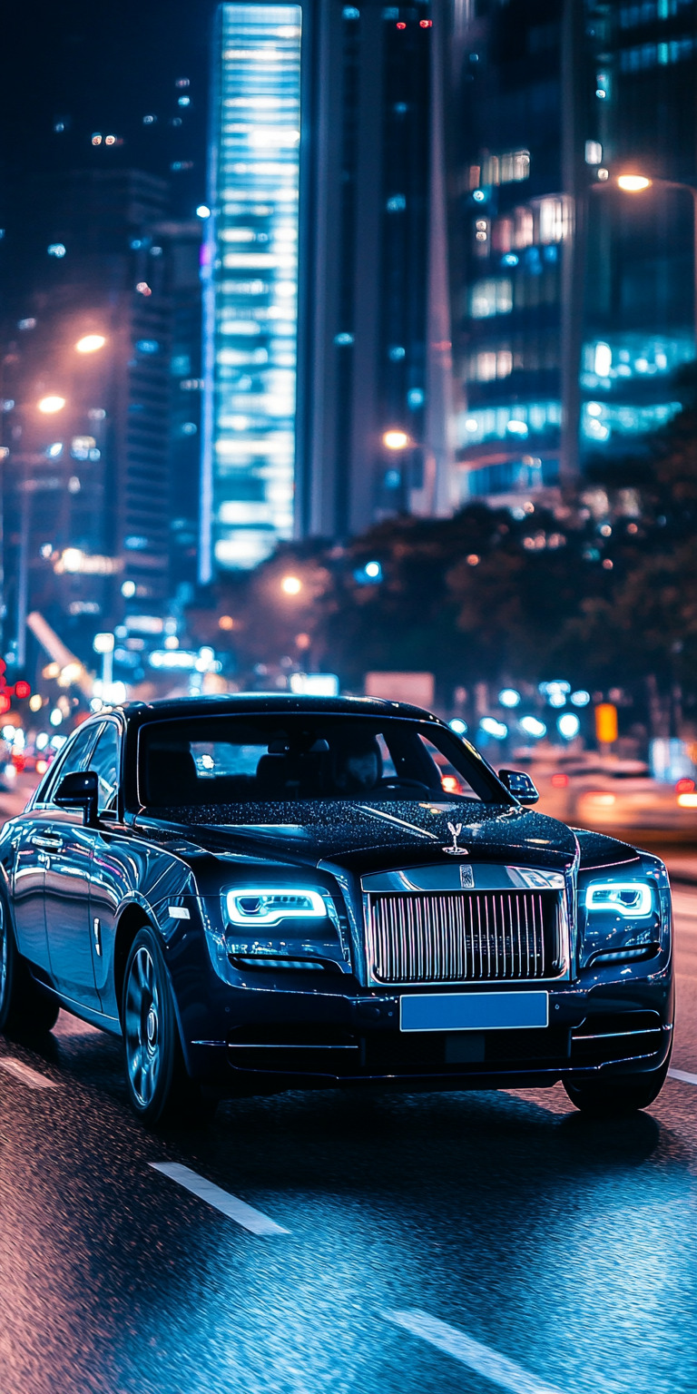 Fond d'écran voiture pour mobile 7 rolls royce