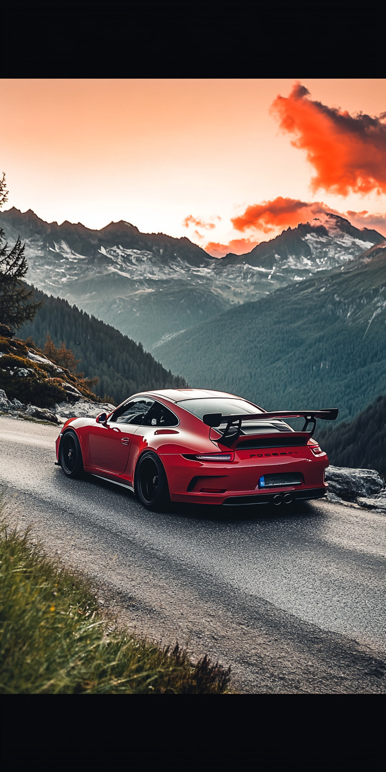 Fond d'écran voiture pour mobile 95 porsche