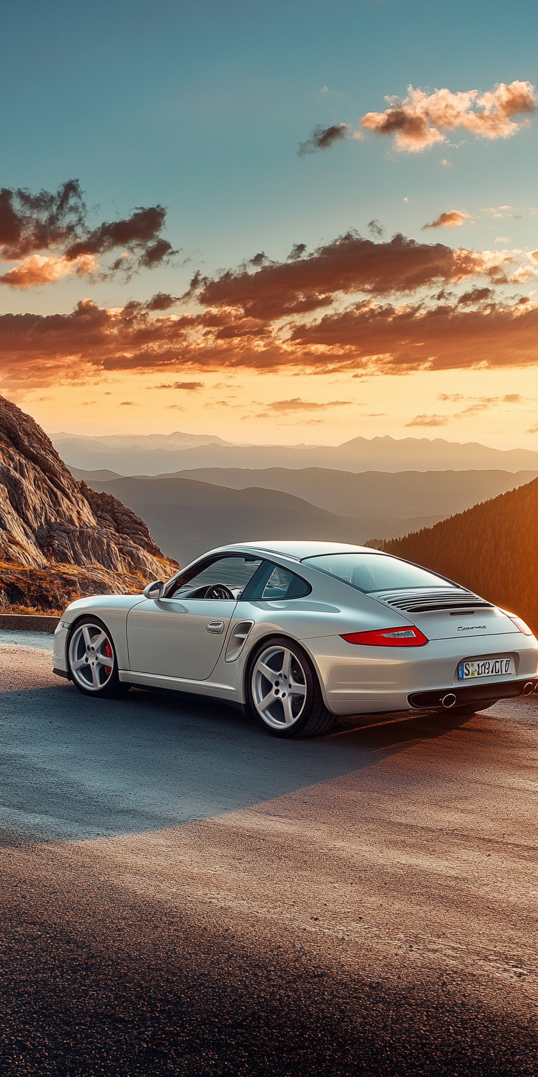 Fond d'écran voiture pour mobile 97 porsche