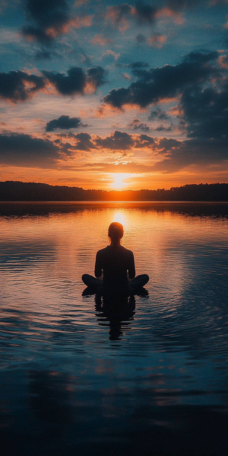 Fond d'écran zen meditation pour mobile 16