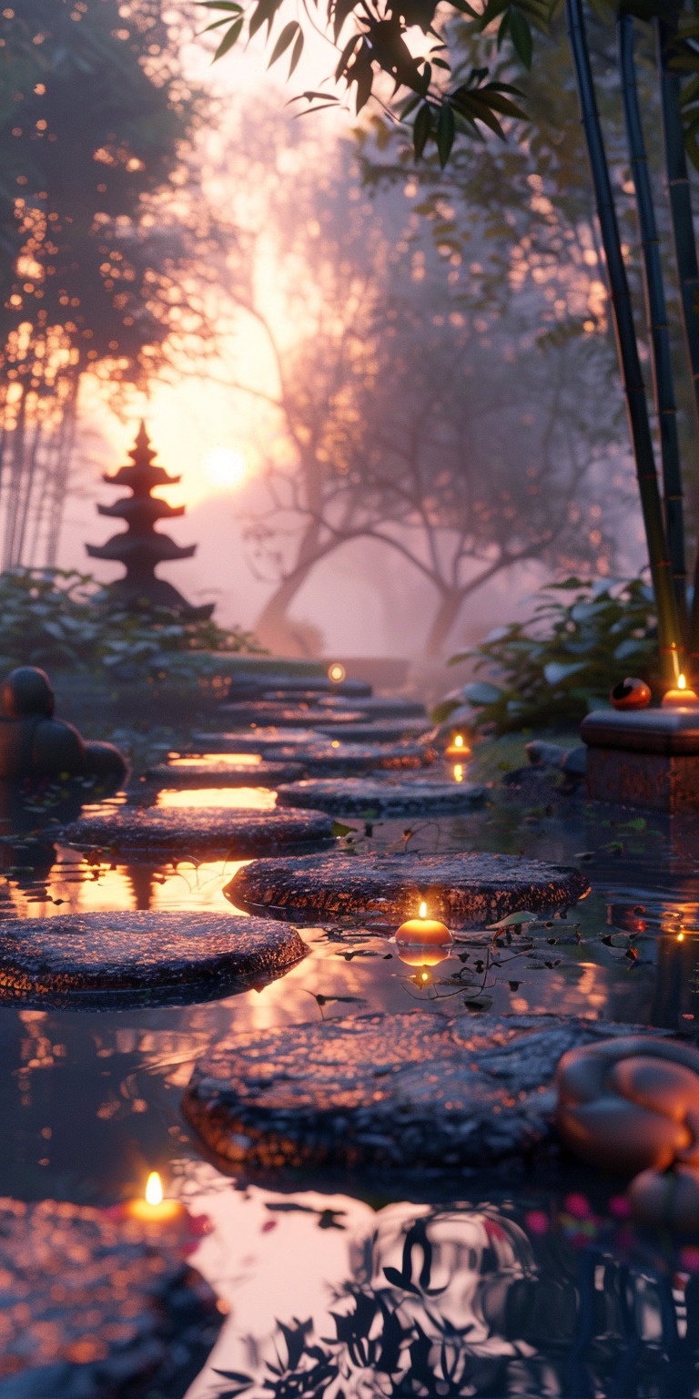 Fond d'écran zen meditation pour mobile 19