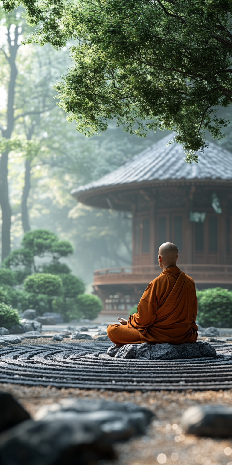 Fond d'écran zen meditation pour mobile 24