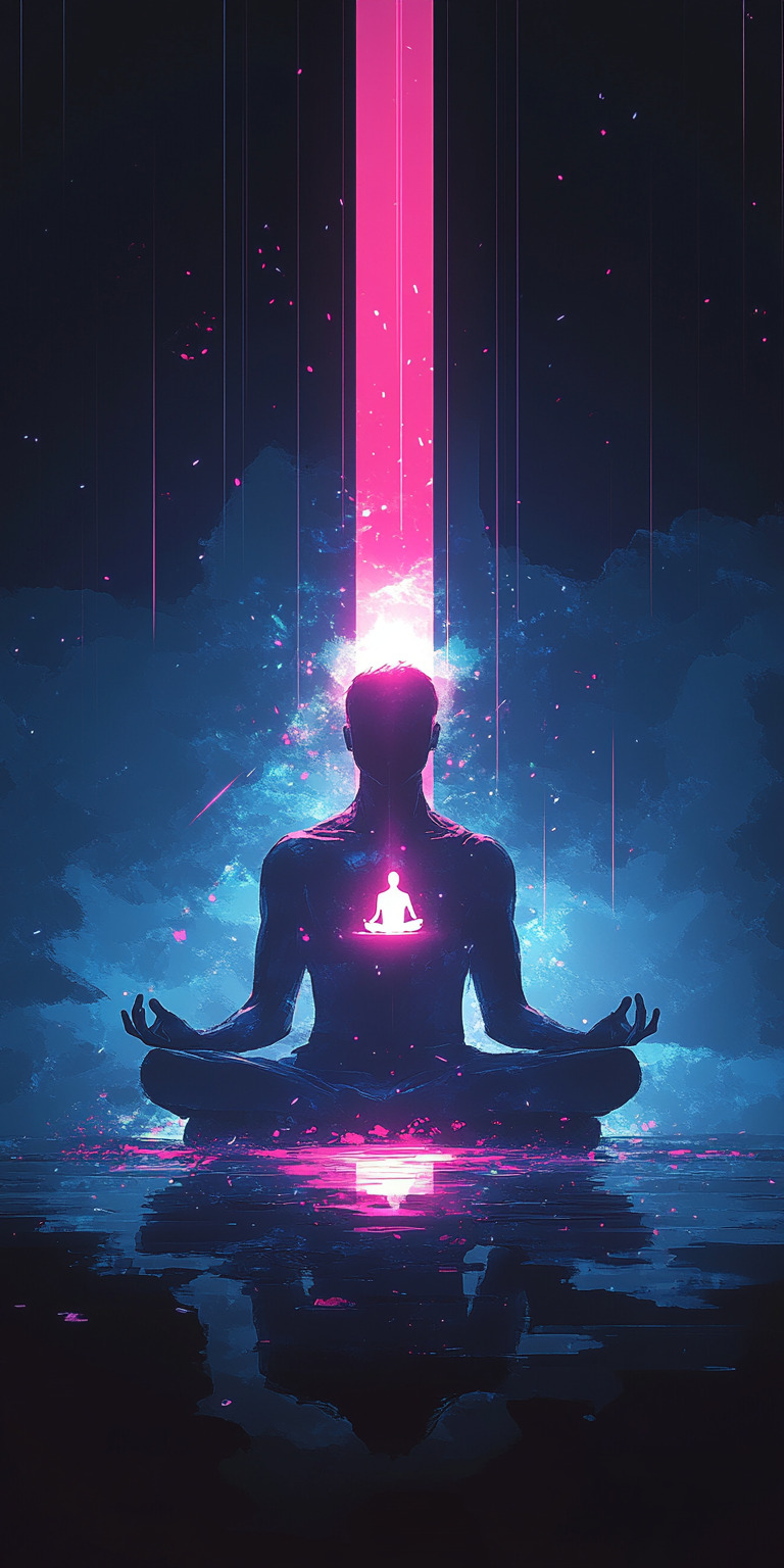 Fond d'écran zen meditation pour mobile 3