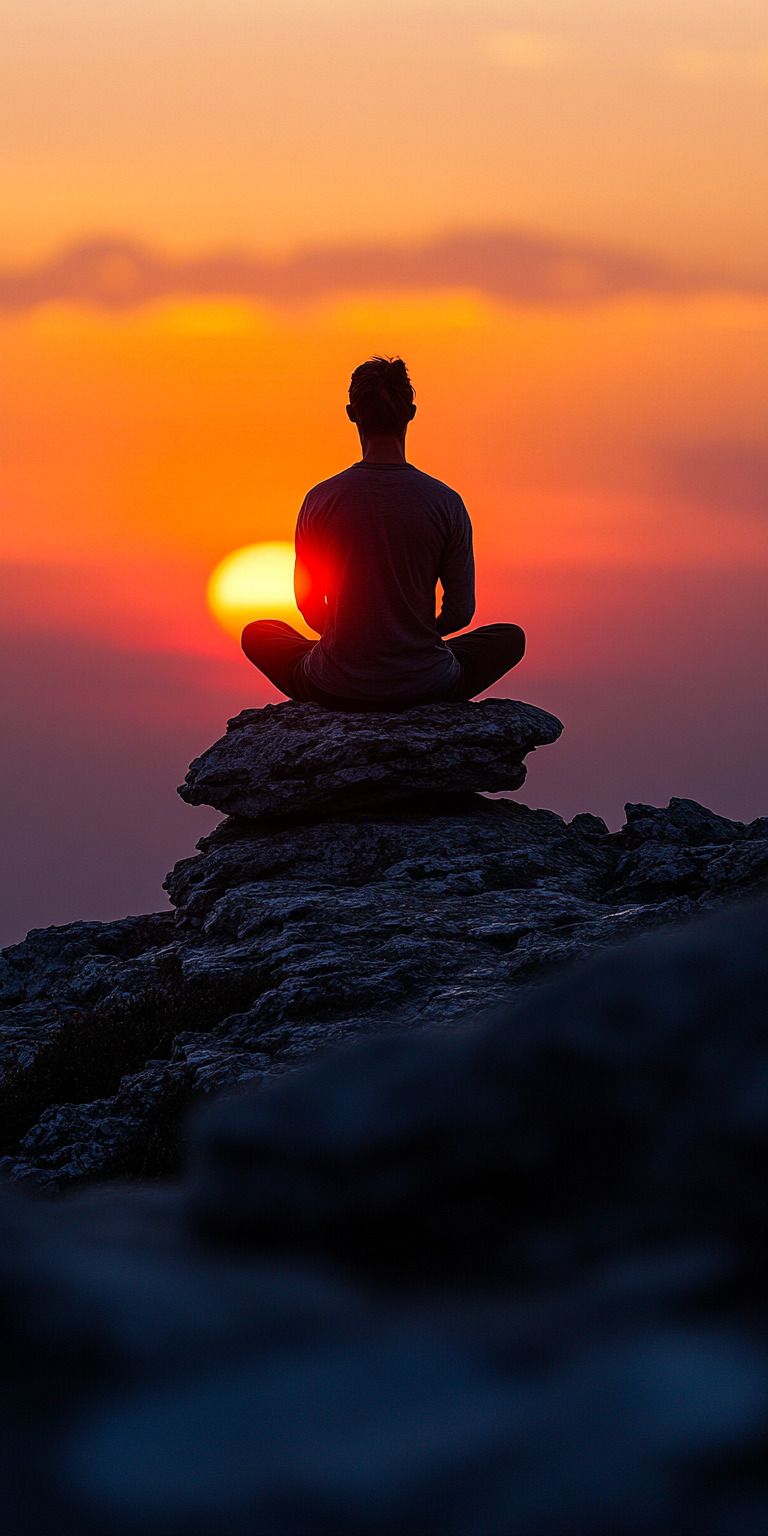 Fond d'écran zen meditation pour mobile 30