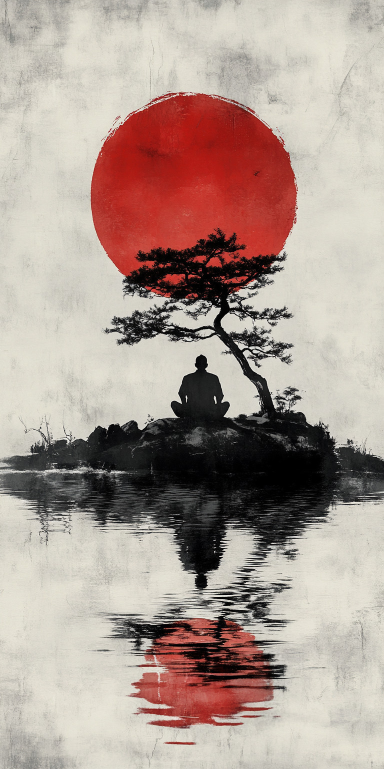 fond d ecran zen meditation pour mobile 37