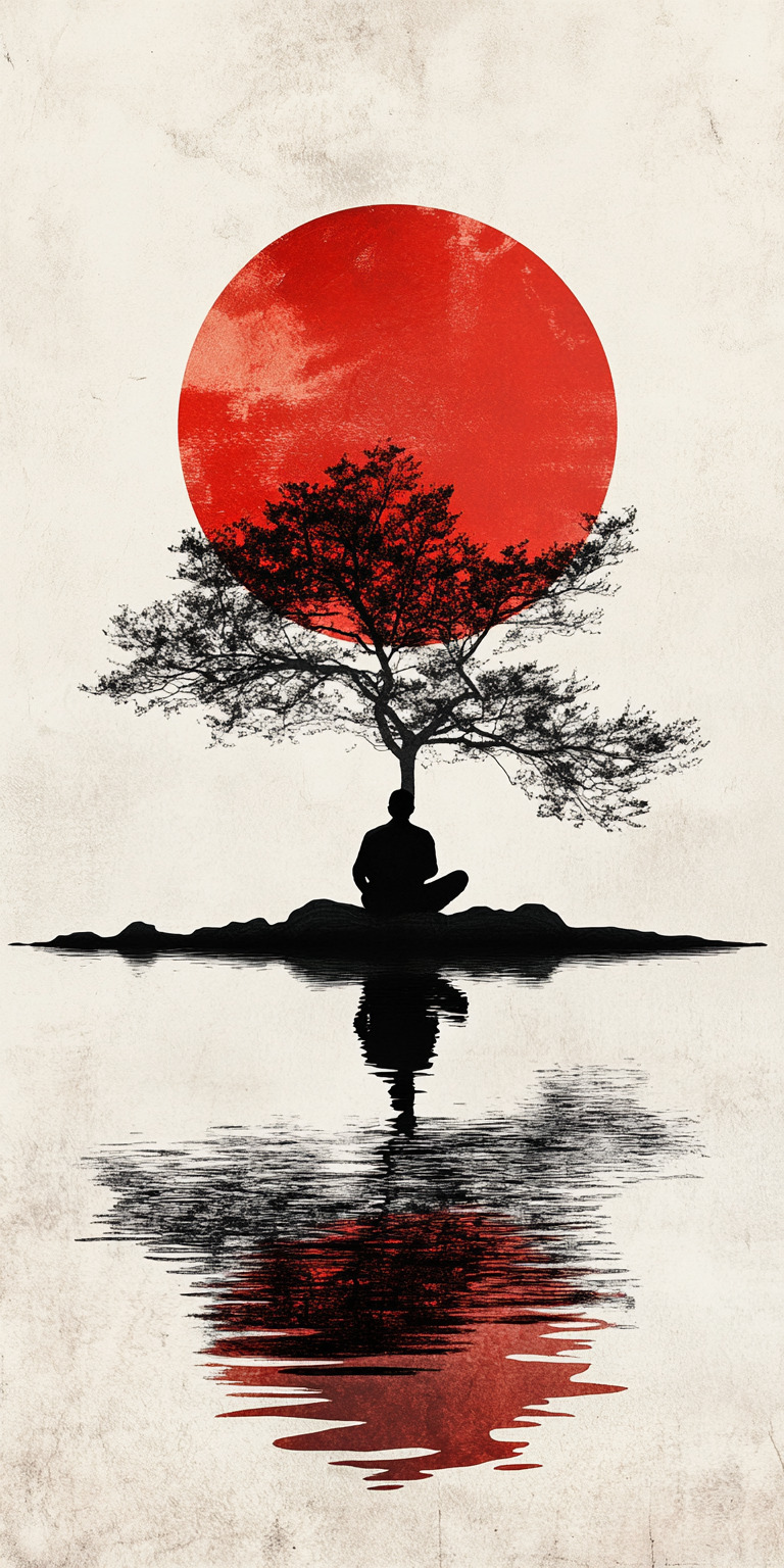 Fond d'écran zen meditation pour mobile 39