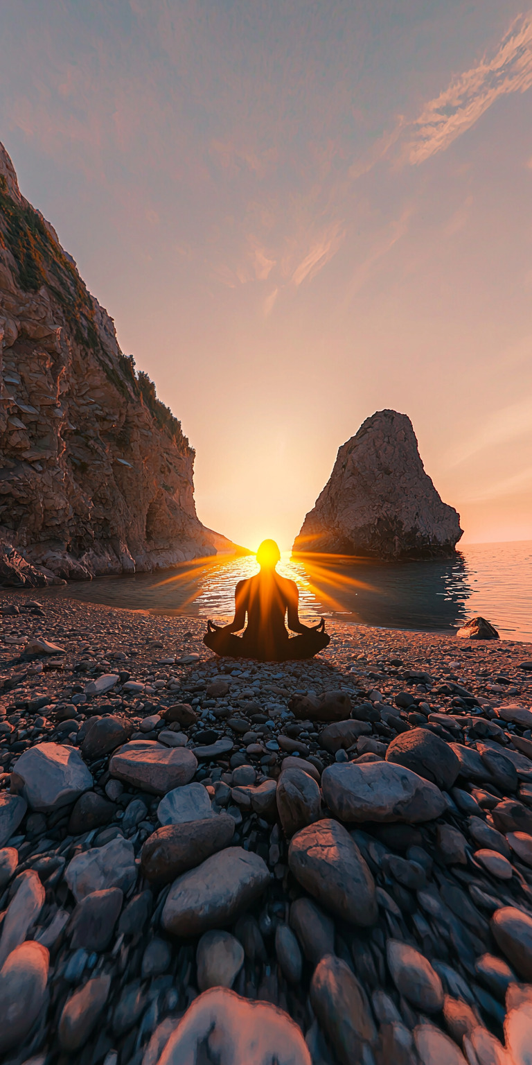 Fond d'écran zen meditation pour mobile 5