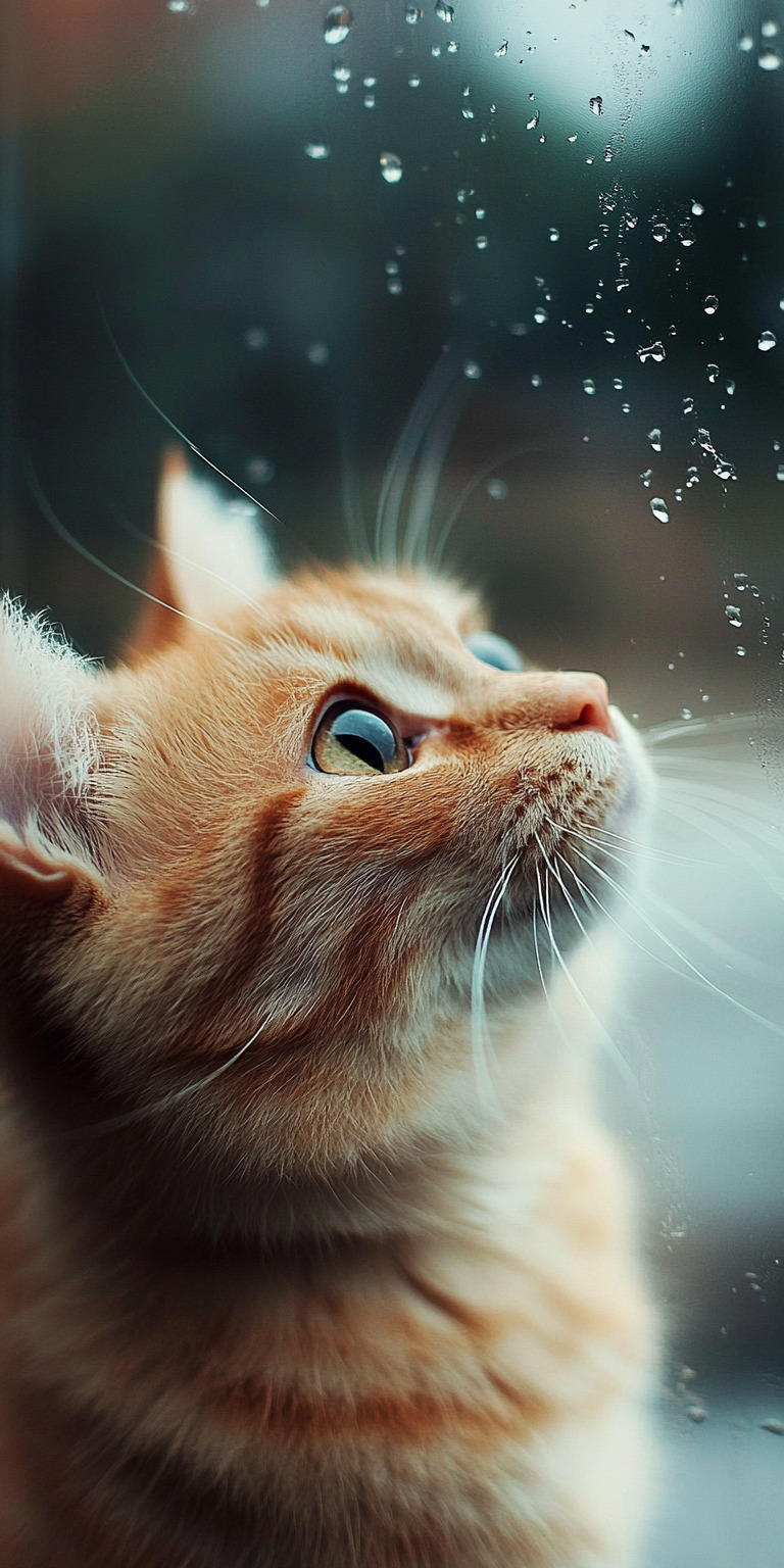 Fond d'écran chat pour mobile 22