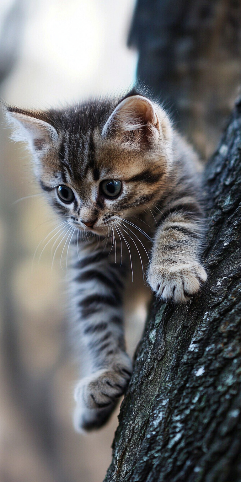 Fond d'écran chat pour mobile 40