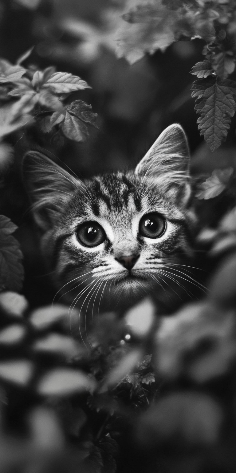 Fond d'écran chat pour mobile 47