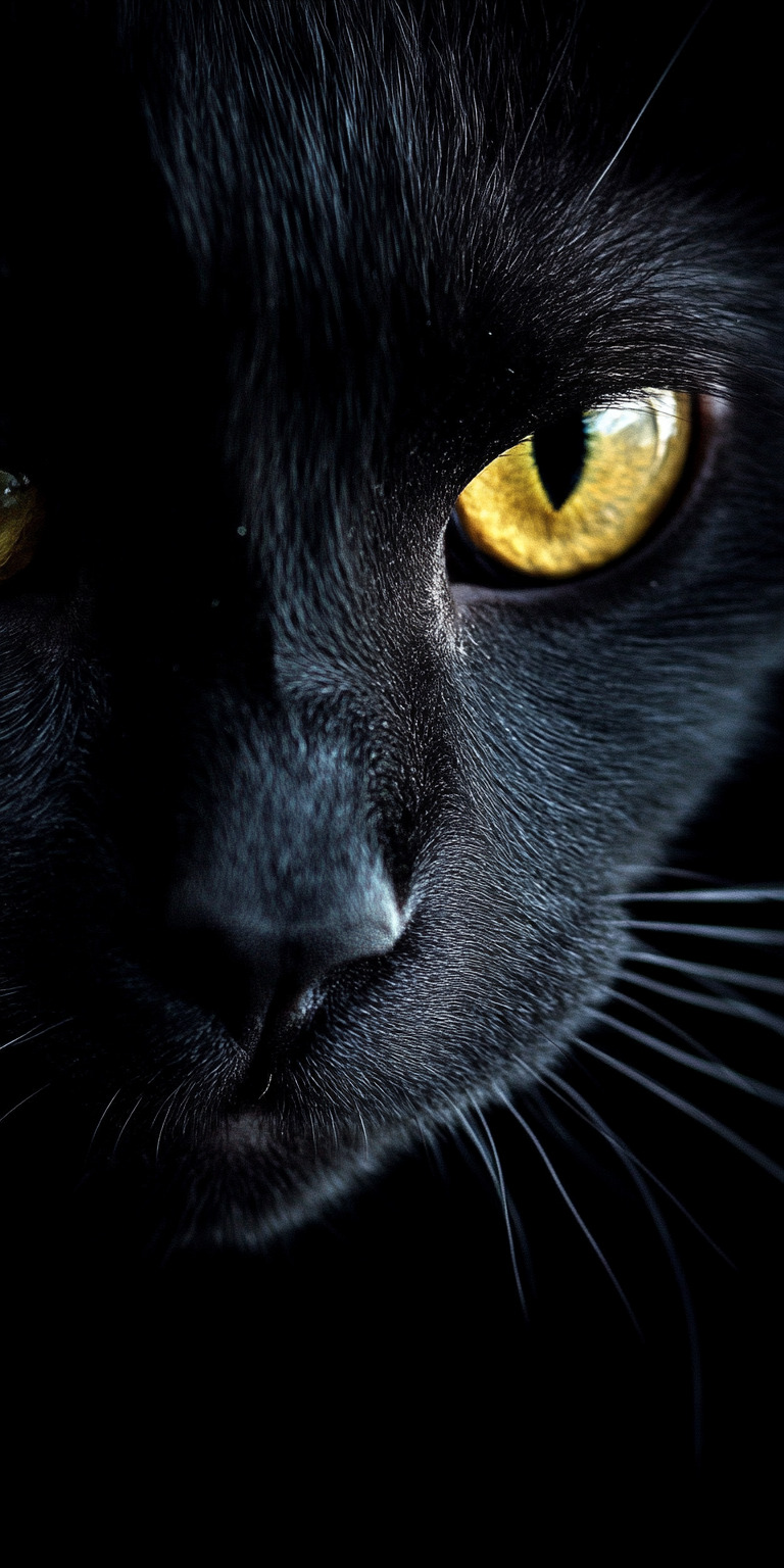 Fond d'écran chat pour mobile 5