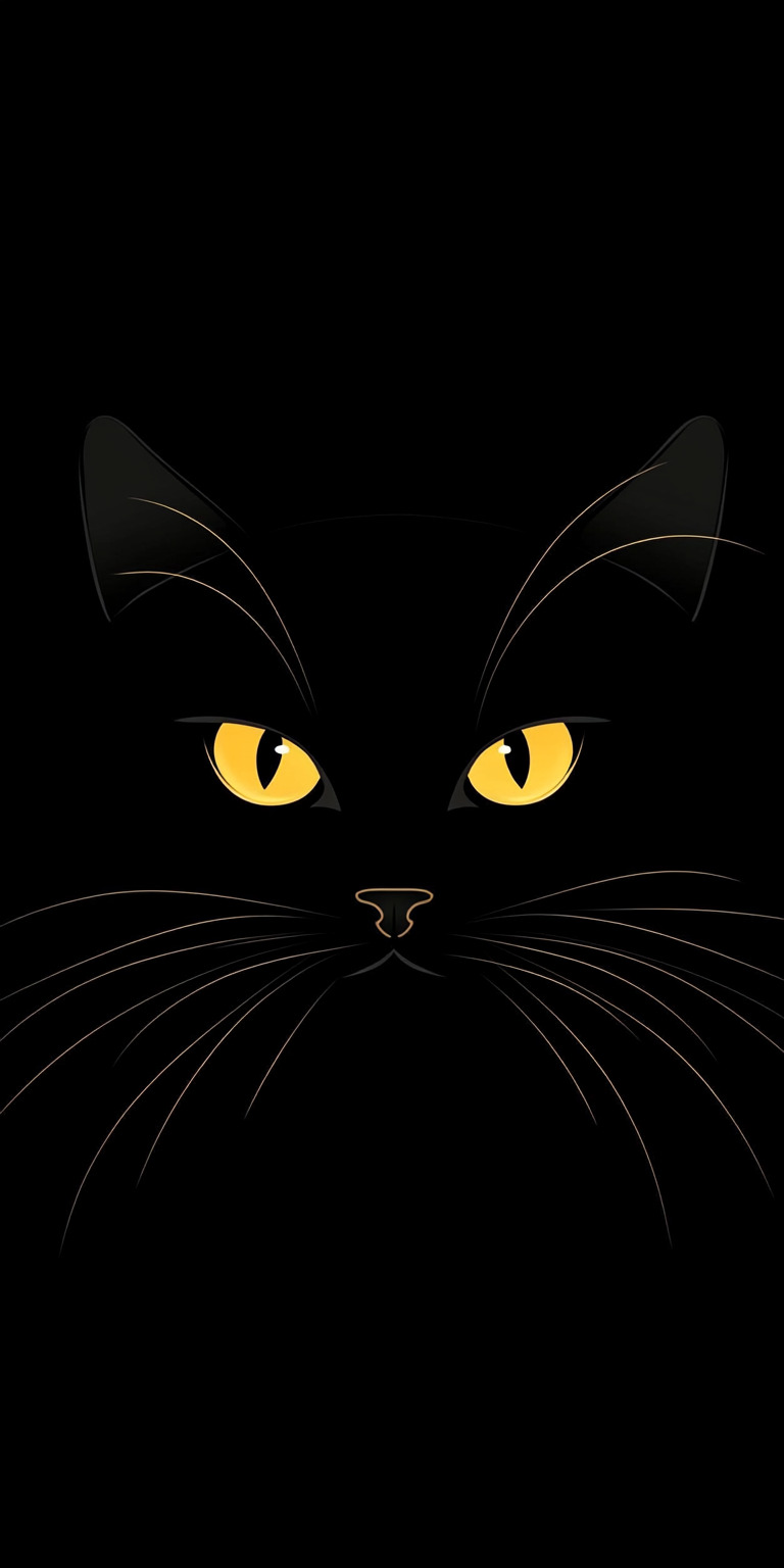 Fond d'écran chat pour mobile 52