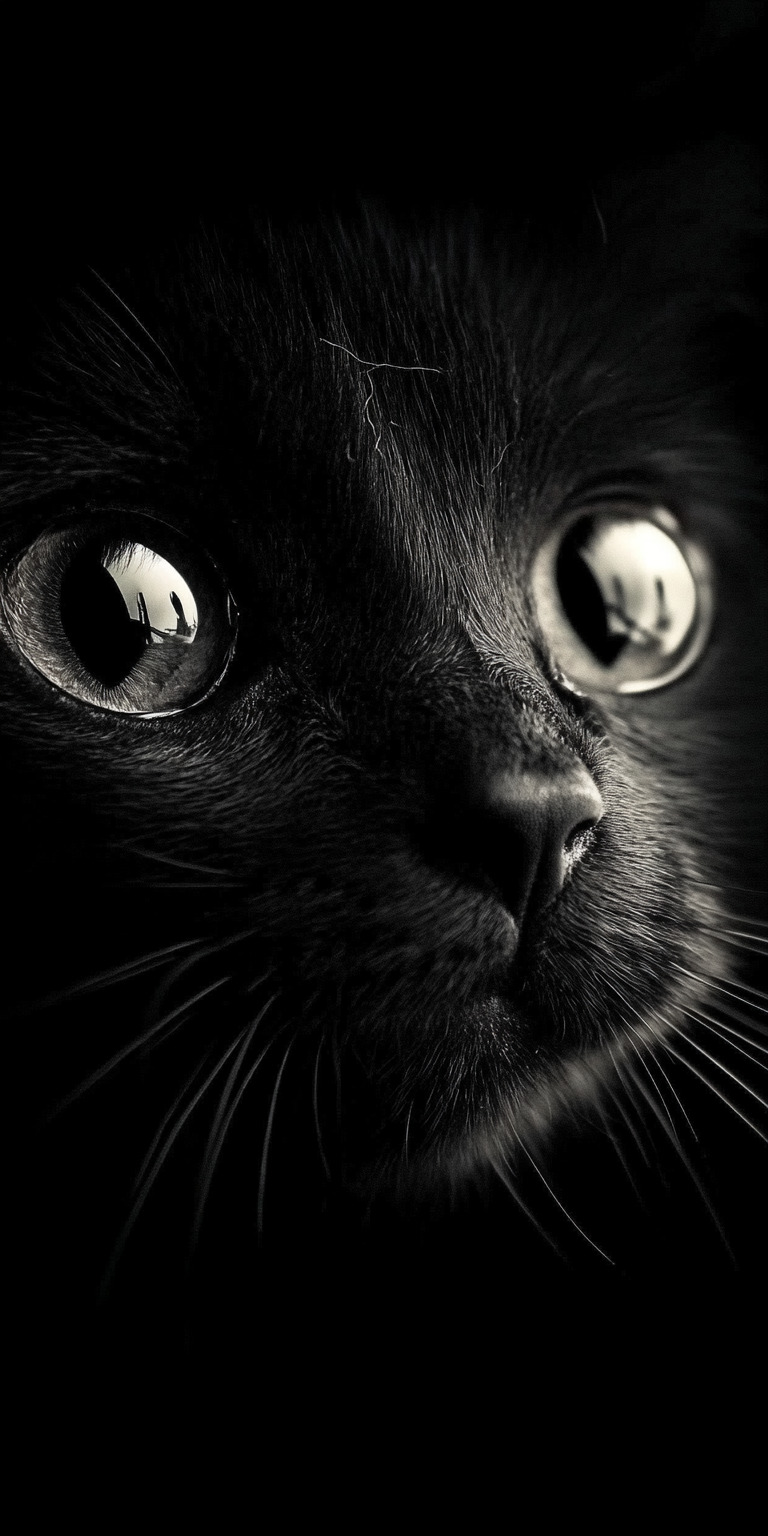 Fond d'écran chat pour mobile 59
