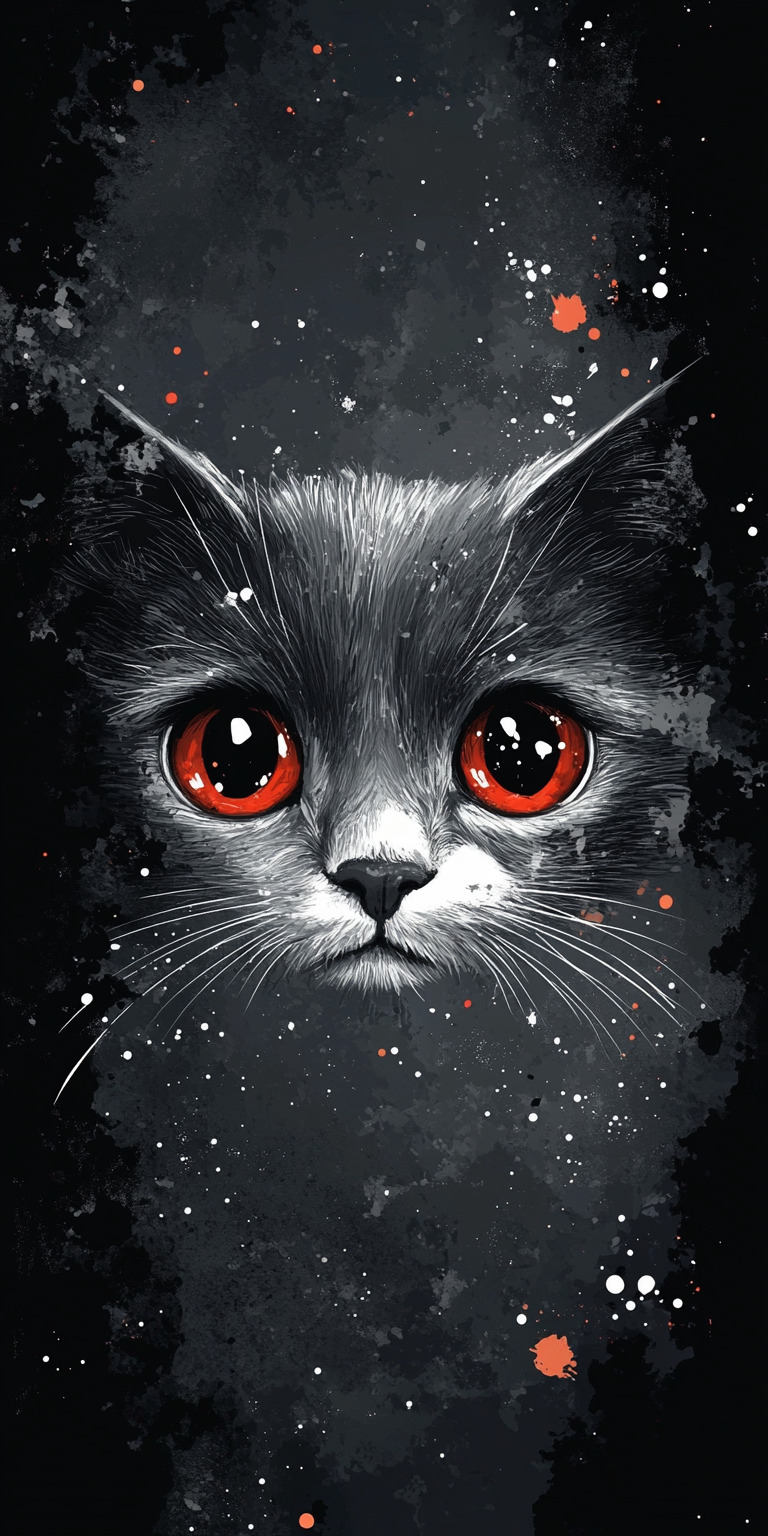 fond d ecran chat pour mobile 63