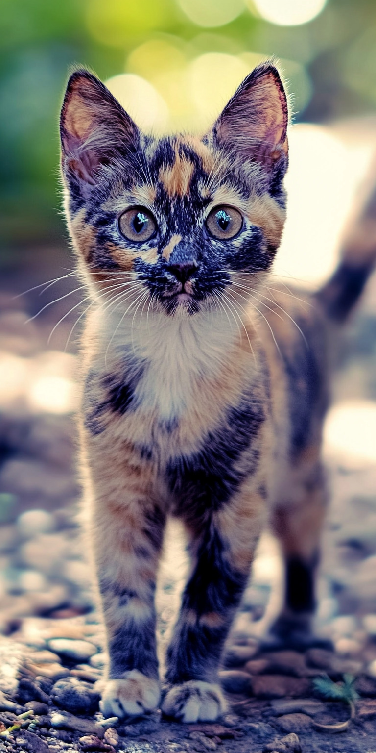 Fond d'écran chat pour mobile 70