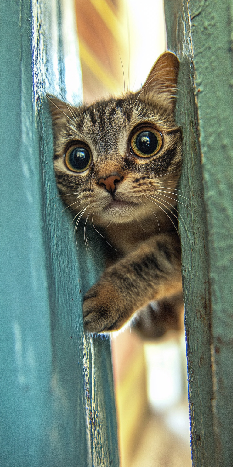 Fond d'écran chat pour mobile 71