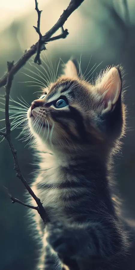 fond d ecran chat pour mobile 24