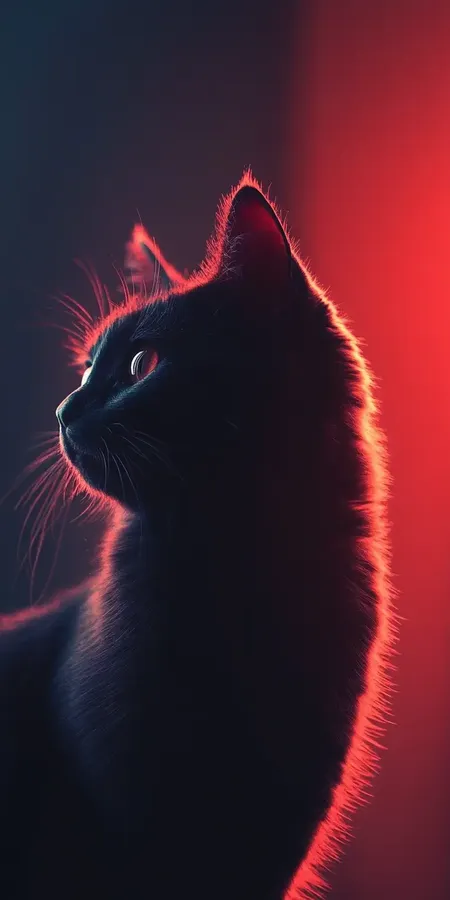 fond d ecran chat pour mobile 25