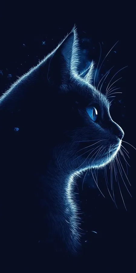 fond d ecran chat pour mobile 36