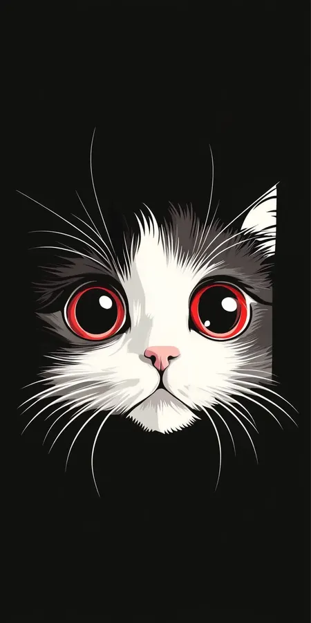 fond d ecran chat pour mobile 45