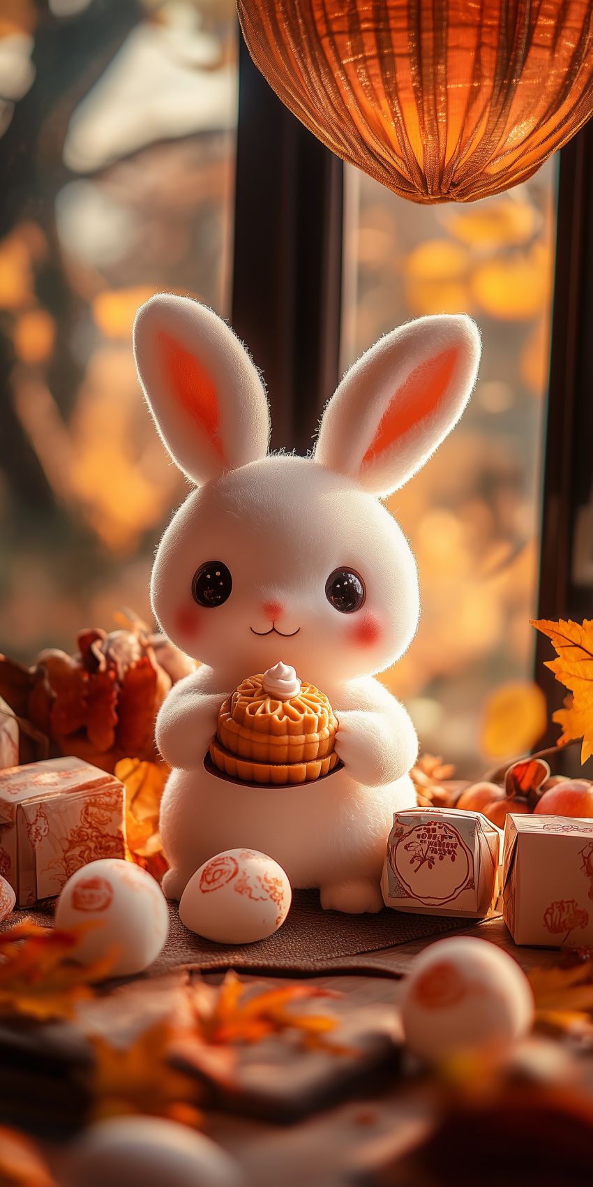 Fond d'écran kawaii lapin pour mobile 10